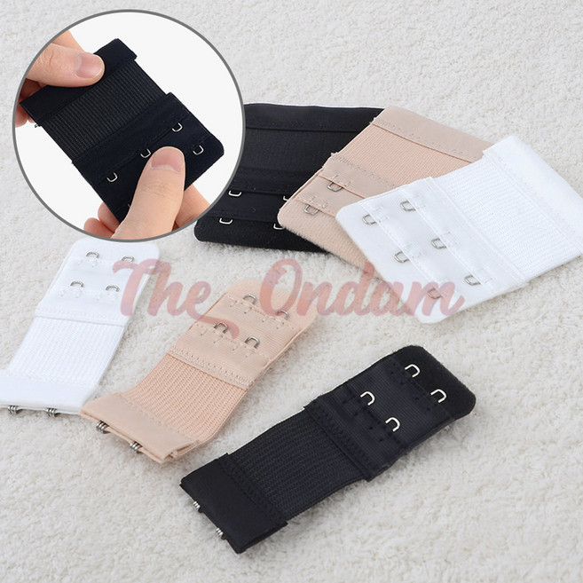 더 온담 탄력있는 브래지어 연장후크 3색 브라연장후크3단 브라연장후크5단