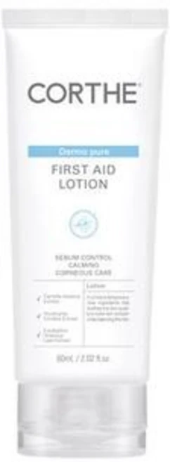 코르테 더모 퓨어 퍼스트 에이드 로션 60ml 민감성보습 백화점정품, 1개, 59.8ml - 쿠팡