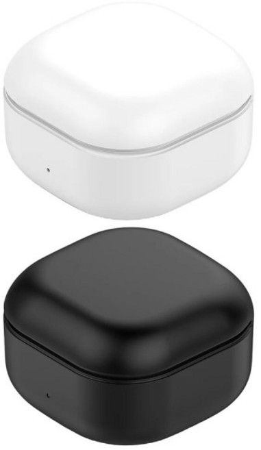 호환 삼성 갤럭시 버즈 FE 충전 박스 케이스 배터리 커버 교체, [02] Black, 1개