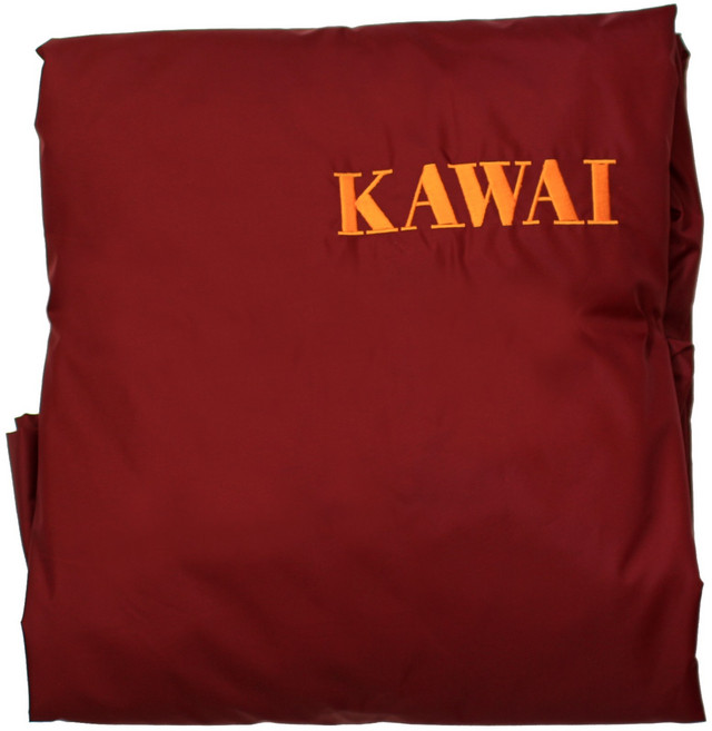 三木樂器 直立式鋼琴防塵罩 1號 3號 適用 KAWAI 河合 鋼琴琴罩, 1個, 3號琴罩(紅)
