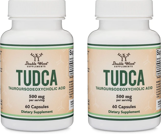 Double Wood TUDCA 더블우드 투드카 500mg 60캡슐 2팩, 60정, 2개 - 쿠팡