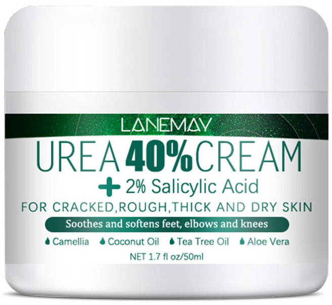 50克 尿素霜 護足霜 保濕 滋潤 去除足部死皮, 1個, 正常規格