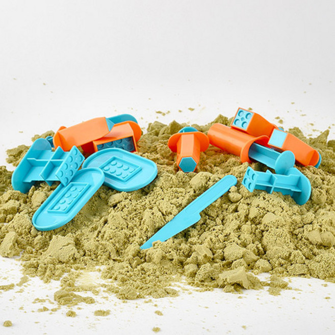 [캐스B] 네이처 벽돌찍기틀(2352) 찰흙 점토 모래놀이도구 클레이툴 유아미술놀이