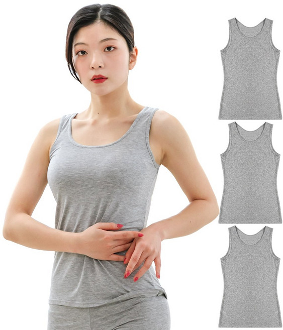 부드러운 모달 나시_3P_