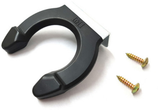 아이엠아이 5개 묶음 상품 유선/무선 마이크걸이 벽부착 가능, 블랙5개