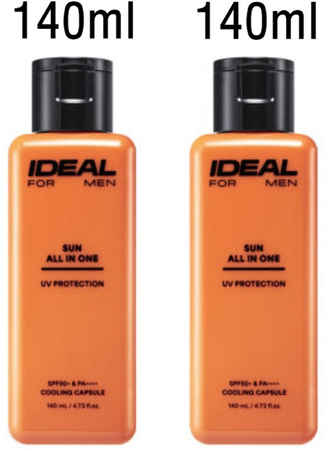 아이디얼포맨 선 올인원 <선올인원ideal> SUN ALL IN ONE 아이디얼포맨, 1개, 280ml