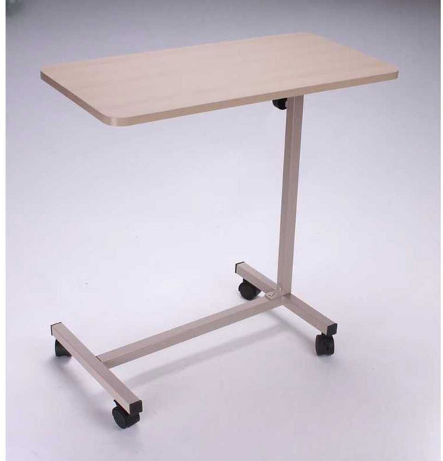 병원용 사이드테이블 보조 7 BTR 테이블 높이조절-베이지 수동 간이 탁자 리프팅 병원침대, A. 의료용 간호 테이블