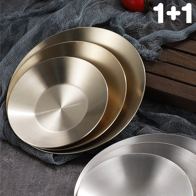 사각 세라믹 반찬접시 세트 4칸 미니 앞접시 돈까스 만두 소스 디핑용 플레이팅용, 1개, E_지름 12cm 은색 접시