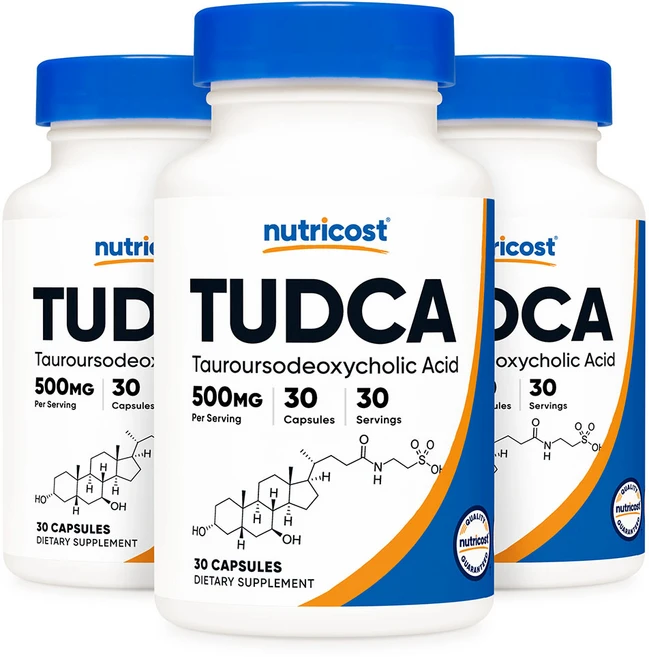 뉴트리코스트 투드카 Tudca 500mg 캡슐 30회분, 3개, 30정 - 쿠팡