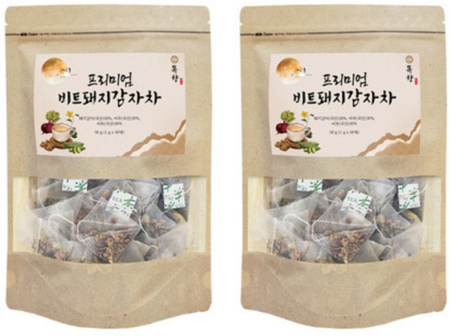 목향 프리미엄 비트 돼지감자차 여주 모링가 50T