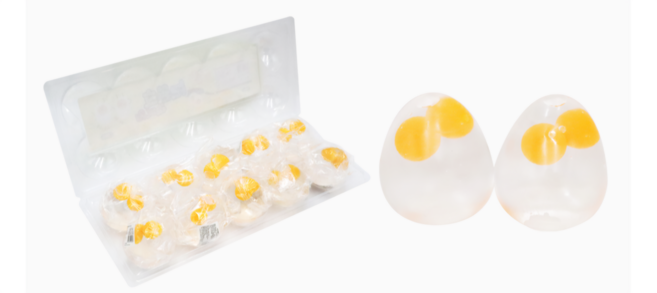 말랑말랑 쌍계란 주물럭 말랑이 10개입, 혼합색상