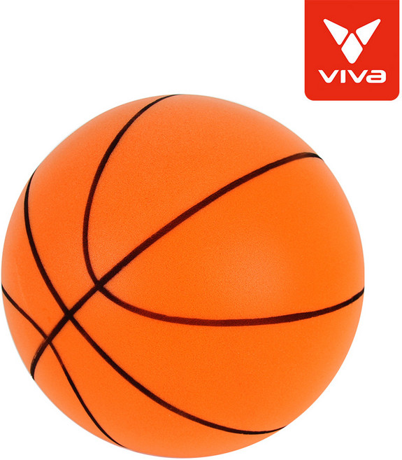 비바스포츠 무소음 농구공 7호 사일런트볼 어린이공 저소음 스폰지공, VIVA 무소음농구공 7호