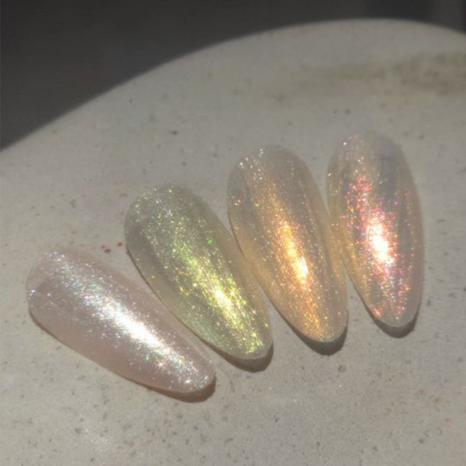 아밍고 에어핏 미러샤인 단품 그라젤 글리터네일, 1개, 10g, PE001