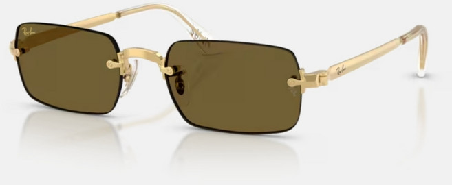 Ray-Ban雷朋 RB3928 A$AP ROCKY系列 方形無框太陽眼鏡