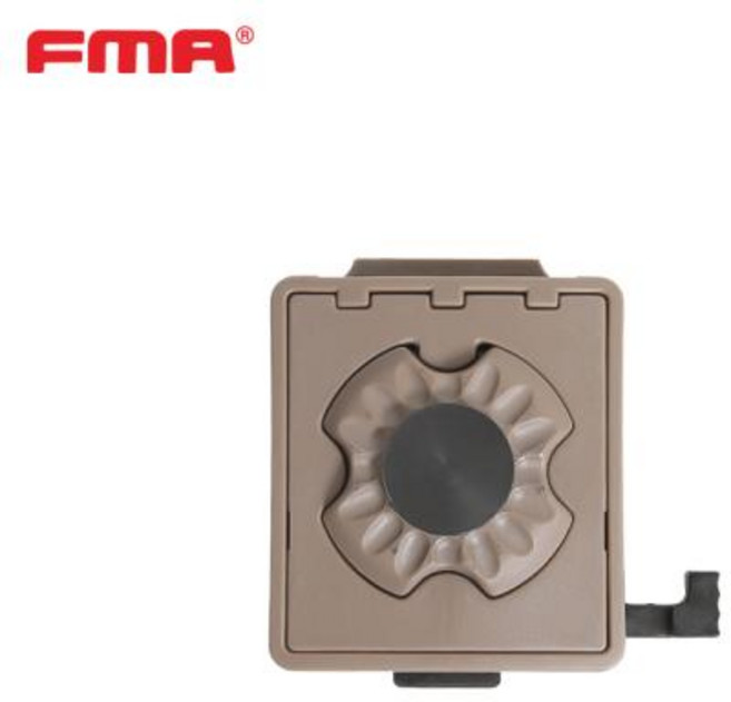 캠핑용고리장비다용도에어건 헬멧 라이트 방울뱀 컴팩트 핸즈프리 옵션 전술 레일 마운트 1474, 2) NVG Mount DE, 3)TB1484-DE