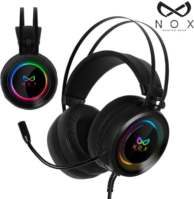 녹스 게이밍 헤드셋 NX-502 게임용 USB 마이크 7.1채널