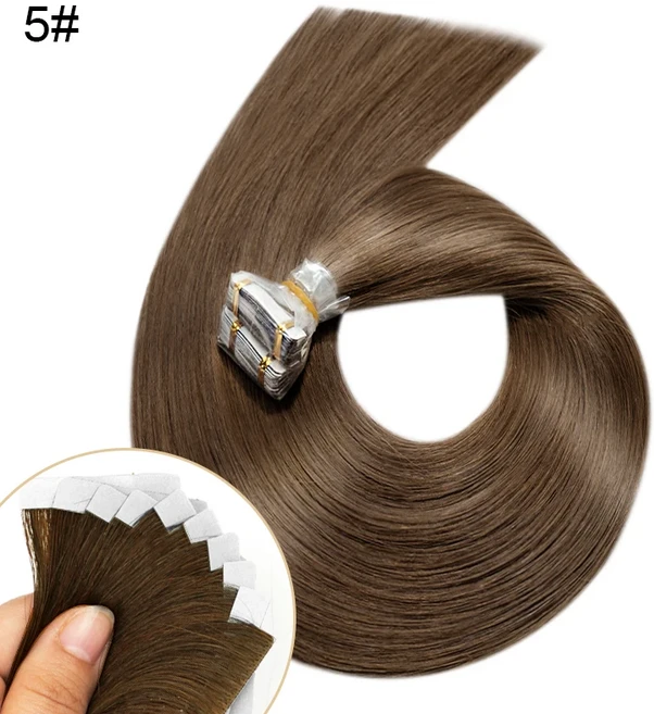 샤인헤어 100% 리얼 인모 익스텐션 PU 다양한 스트레이트 18-30인치 번들 미가공 버진 블론드 # 613, 03 26inches 65cm, 03 100g, 01 5