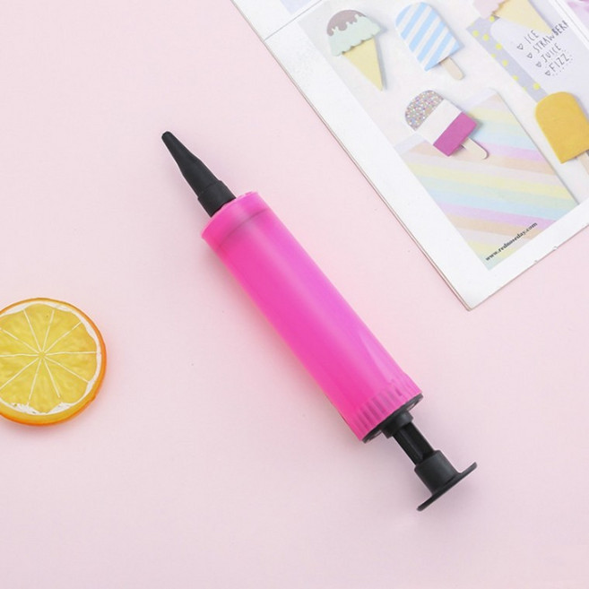 손펌프 풍선 펌프 에어펌프 파티용품 풍선장식 DD-10174, 랜덤, 1개