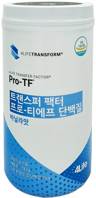포라이프 단백질 트랜스퍼 팩터 프로 티에프 단백질 바닐라맛 783g, 1개
