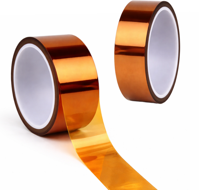 폴리이미드 내열 테이프 30mm x 32M 고온 절연 PI 필름 전자기판 보호용, 1개