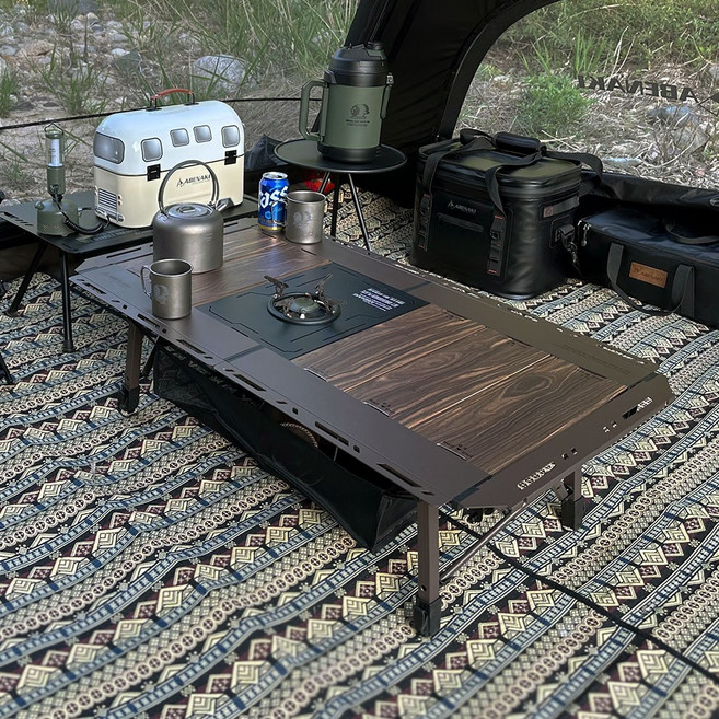 아베나키 하빌리스 좌식겸용 IGT테이블 3.5유닛 중형, 티탄그레이