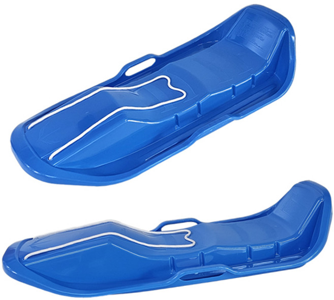 뉴플라스틱 국내생산 눈썰매 NSB-1040 어린이 2인용 유아 키즈 1인용 아동 휴대용, 눈썰매 NSB-1040 청색, 2개