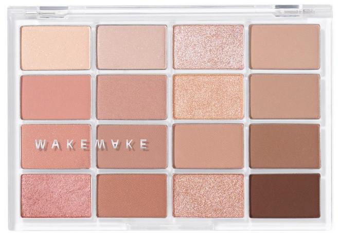 [WAKEMAKE (03 웨이크 메이크 공식]소프트 블러링 아이 팔레트 선셋 블러링), 1개, 03 선셋 블러링