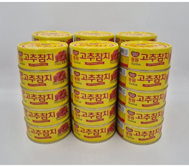 동원 고추 참치, 100g, 30개