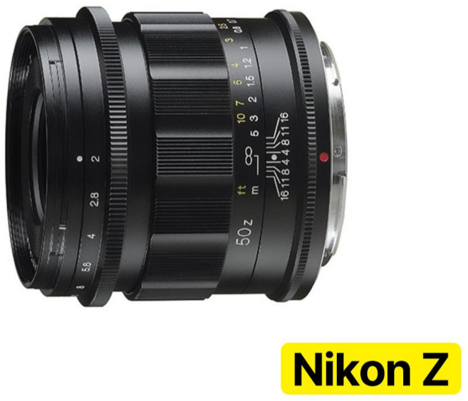 [정품등록시 5만 포인트 3년 보증] 보이그랜더 APO-LANTHAR 50mm F2 ASP II 니콘Z 렌즈
