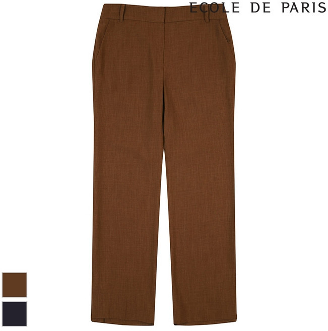 [에꼴드파리] 언발밑단 디자인 팬츠_CB08WPA028Z