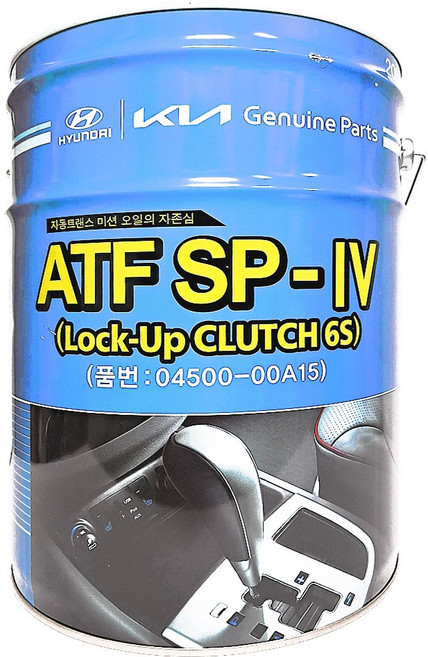 현대모비스 자동 트랜스 미션오일 ATF SP-4 6속전용 20L, 04500-00A15, 1개