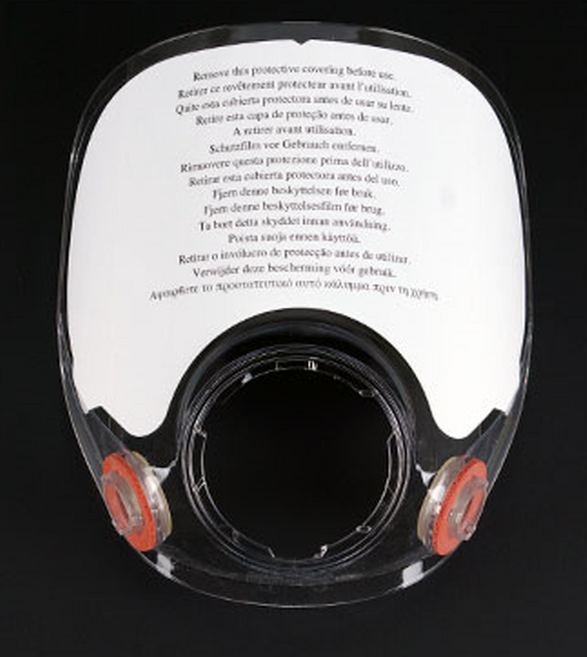 3M 6800 마스크 교체용 앞유리 렌즈, 단품, 1개