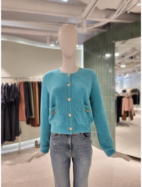 [백화점 정품] 듀엘 [파주점] 헤어리 니트 가디건(D234KSL036)