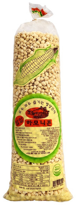 도다인 팝알 하모니콘 팝콘강냉이, 900g, 1개