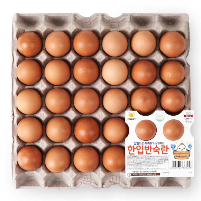 도시목장 인생 반숙란 파손보상, 1개, 30구