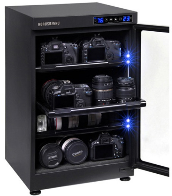 호루스벤누 ADH-EV110 렌즈 카메라 제습함 보관함 수납함 악세사리, 1개