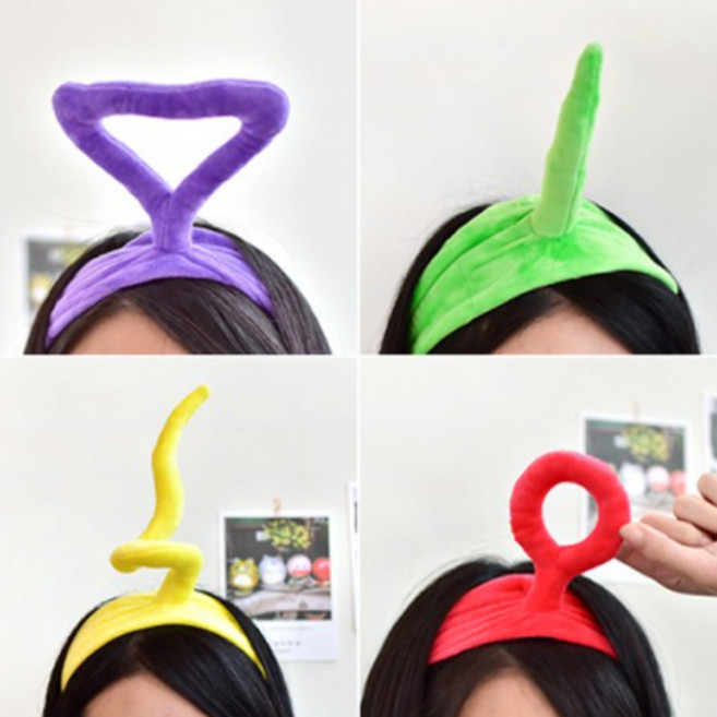 펀잉팩토리 텔레토비 세안밴드 헤어밴드, 1개, 뽀