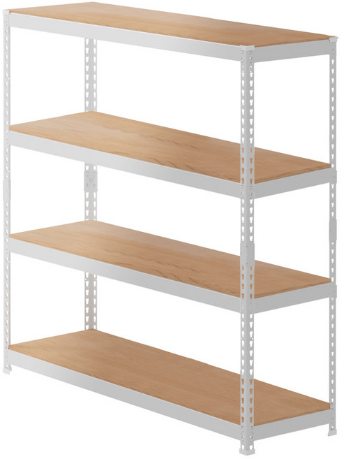 스피드랙 대형 철제선반 무볼트 조립식 앵글 베란다선반 다용도실수납장 팬트리, 4단