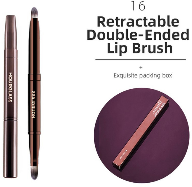 컨실러 메이크업 아이라이너 블러셔 파우더 파운데이션 아이섀도우 브러쉬 조각 모래시계 브론저, 16, 한개옵션1