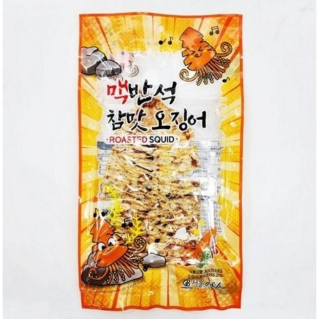 서울지앤비 맥반석 참맛오징어 30g(5개), 5개, 30g