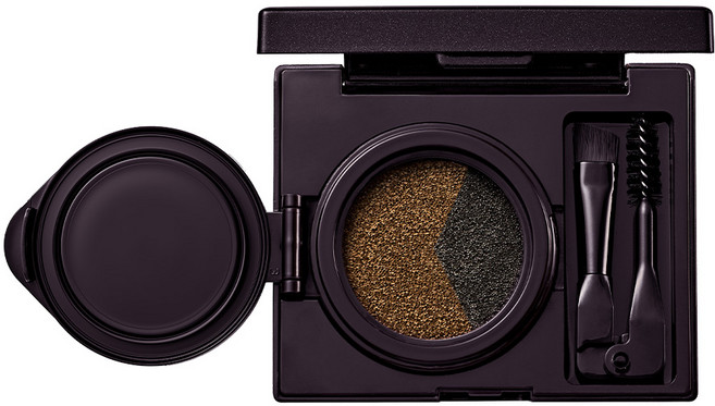 [엘렌실라] 듀얼 아이브로우 쿠션, 1개, 브라운블랙