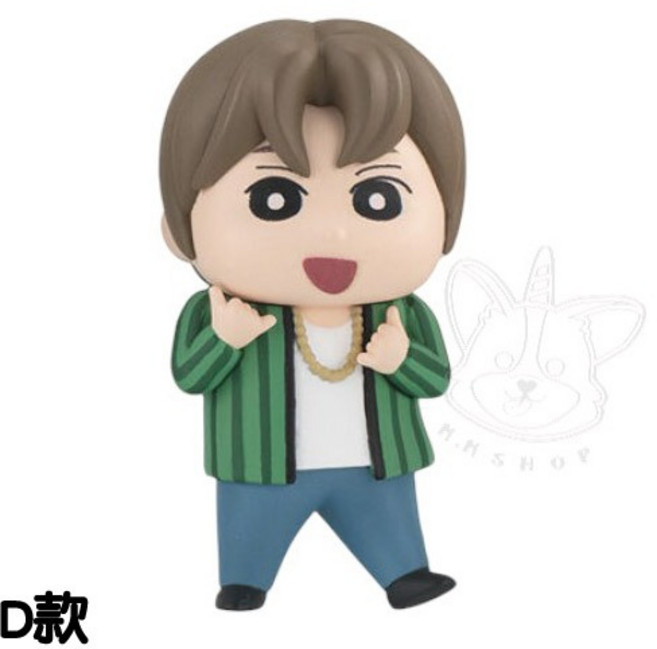 BANDAI TXT蠟筆小新排隊公仔 全6款 轉蛋 扭蛋 M.M小舖, 1個, D款/BEOMGYU 2J162