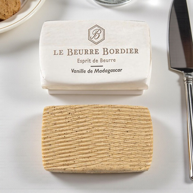 Le Beurre Bordier 프랑스 보르디에 바닐라 버터 125g, 1개