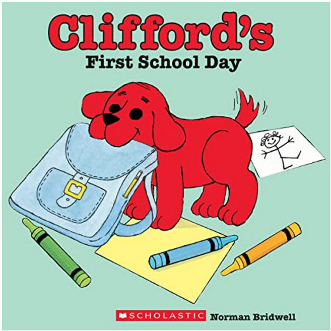 영문 영어 유아 도서 Clifford's First School Day Book 미국판 1957858, 영문 영어 유아 도서 Clifford's First S