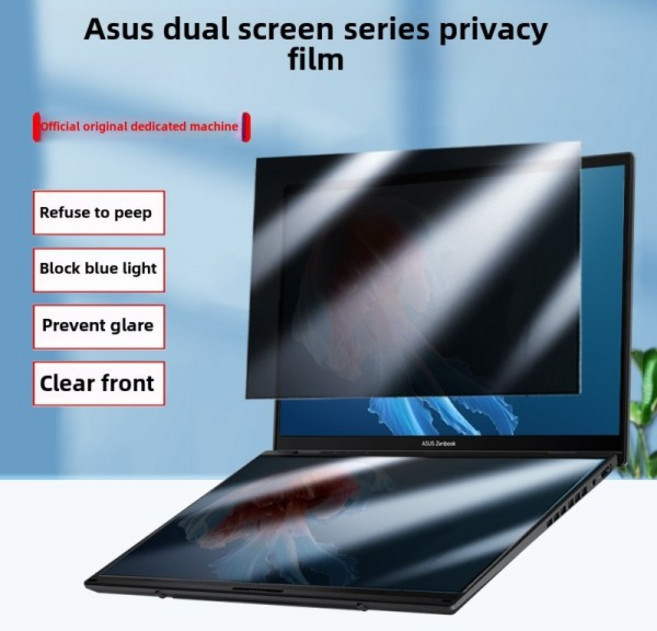 2025 아수스 젠북 듀오14 UX8406 ​ 노트북 엿보기 방지 필름 pro14 ux4802 컴퓨터 화면 개인 정보 duo15, 03 14 Duo UX8406 2024