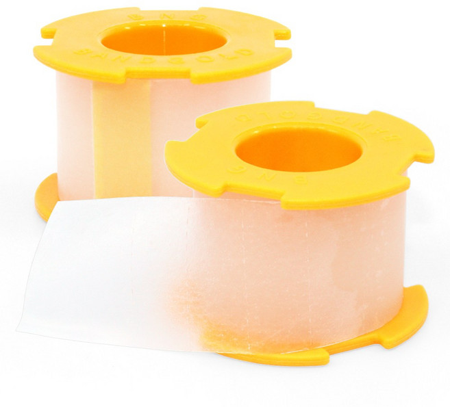 [케이솔루션] 저자극 의료용 실리콘 테이프 반창고, 2개, 1개입