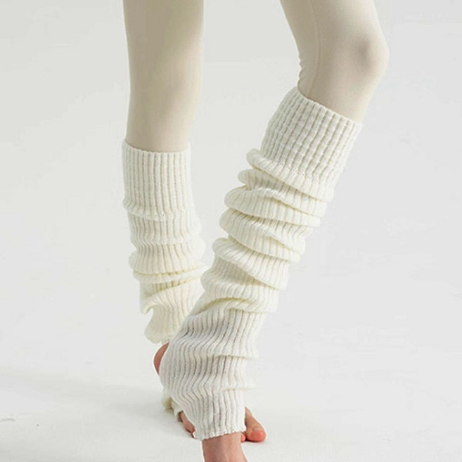 올웨이즈굿 여성 롱 요가 레그워머 발토시