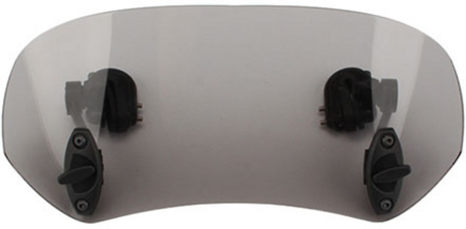 [특가] make speed 오토바이 보조 윈드 스크린, 1개, 그레이 소 28cm