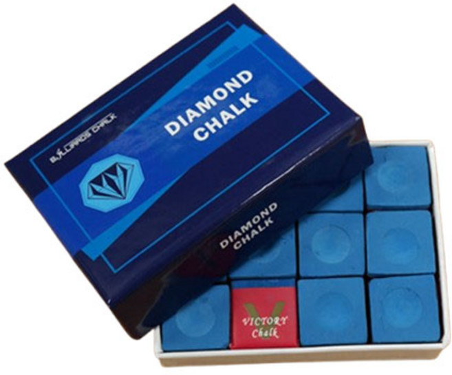 금남당구재료 다이아몬드쵸크 빅토리 청색 12개 / 당구쵸크 당구장쵸크 개인용쵸크 선수용쵸크 당구초크 당구용품초크 당구용품 당구초크업소용 당구장초크 고리나 타옴 DS 프레데터 명품