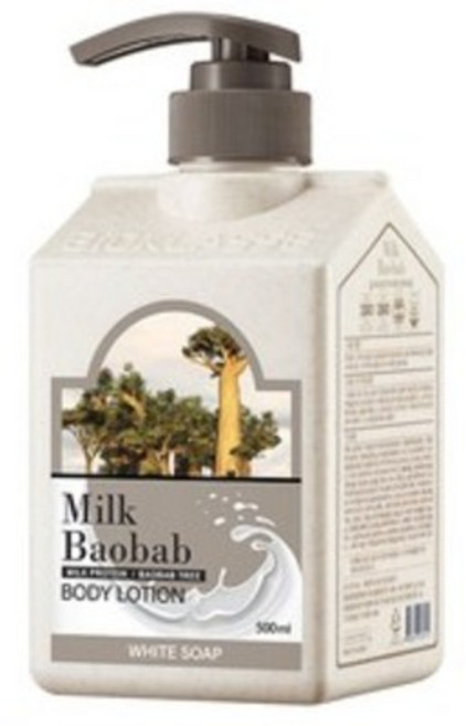밀크바오밥 대용량 바디로션 화이트솝향, 250ml, 30개